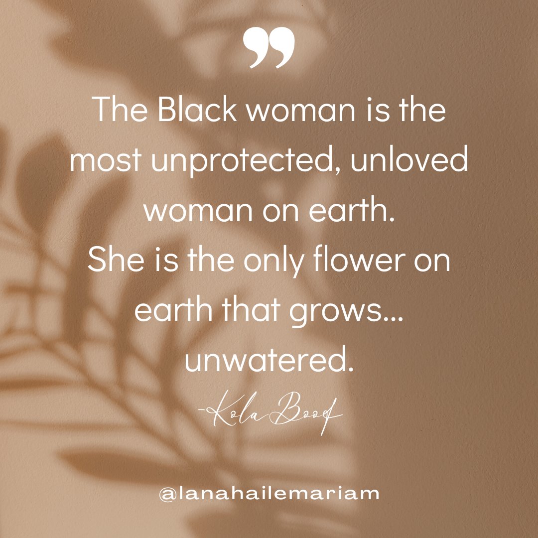 What do you think? Agree? Disagree? 

#blackgirlmagic #empoweringblackwomen #blackwomenmatter #blackwomenrock #blackwomenunity #powerfulblackwoman #powerfulblackwomen  #blackwomenleaders  #womenleaders #supportblackwomen #blackpodcasts