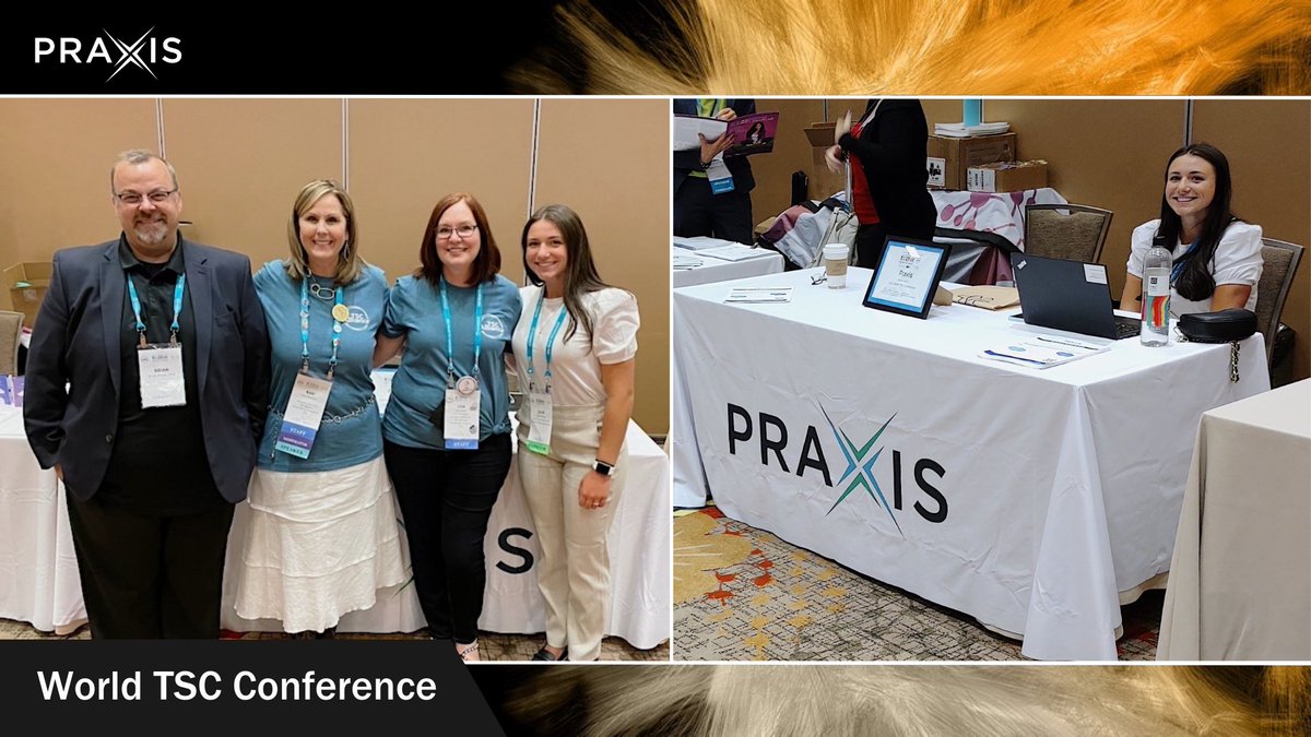 PraxisMedicines's tweet photo. Last week, our #epilepsy team attended the @tscalliance’s #worldTSCconference in Dallas to connect with patients, healthcare professionals, caregivers and researchers.
#TSCAlliance #TSCstrong https://t.co/nRCQpjYVxq