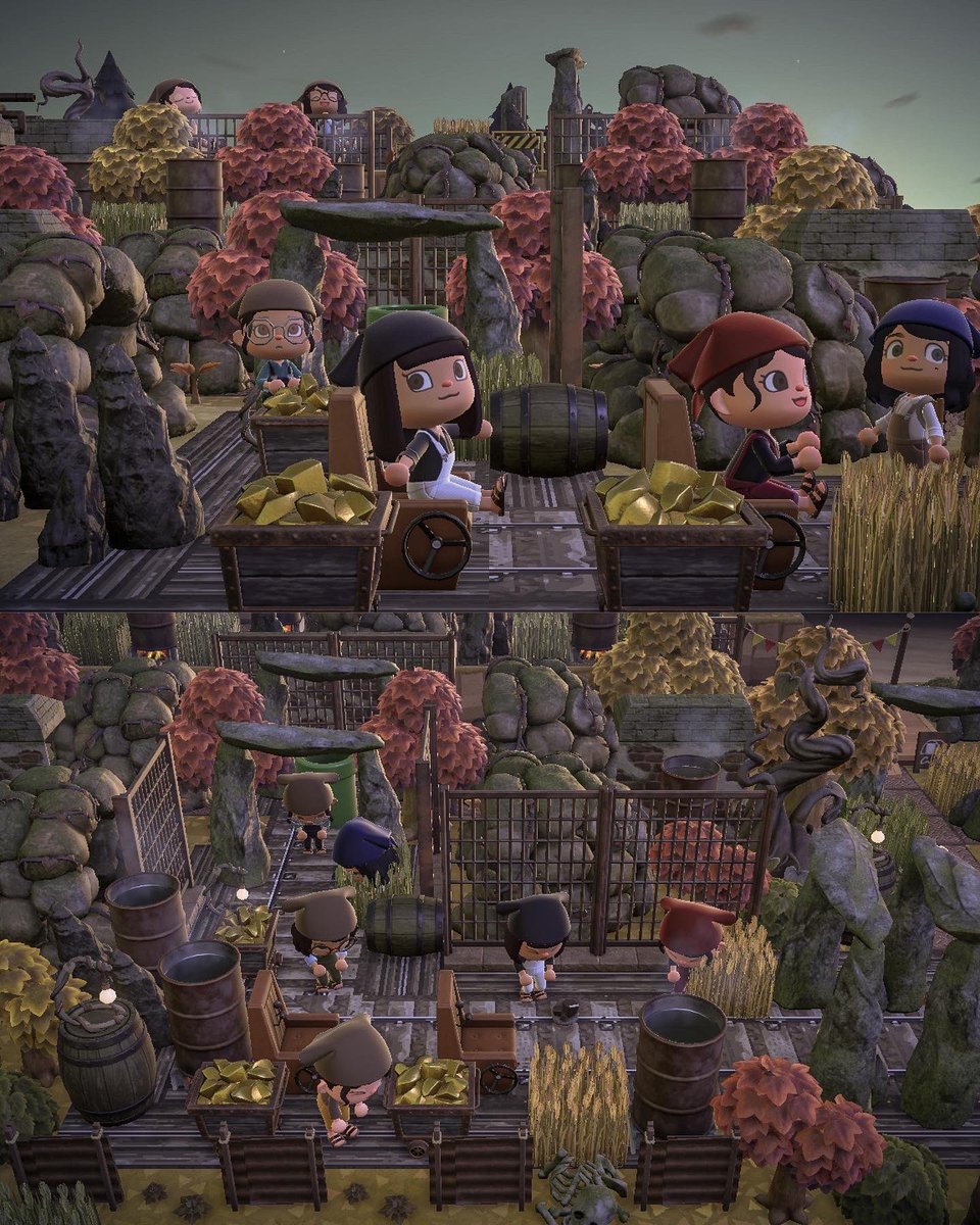 Mine shaft #ACNH #AnimalCrossing #ACNHDesign #acnhisland