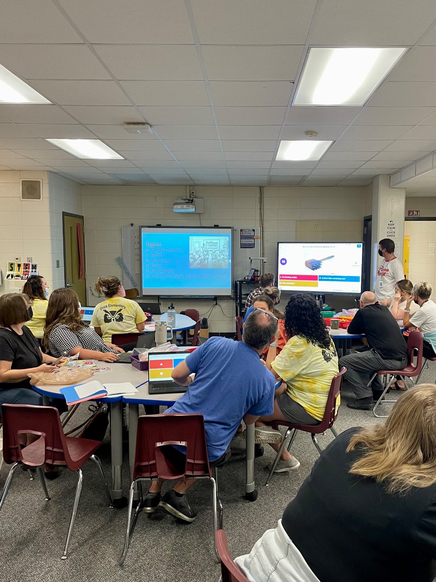 Learning from our Special Area teacher leaders today! Our staff is learning how to integrate content from special areas into all core subjects. So many great things are happening at Price Elementary! #AISuccess <a href="/PriceOwls/">Price Elementary</a> <a href="/JCPSKY/">JCPS</a> <a href="/JCPSAsstSuptAIS/">Nate Meyer</a>