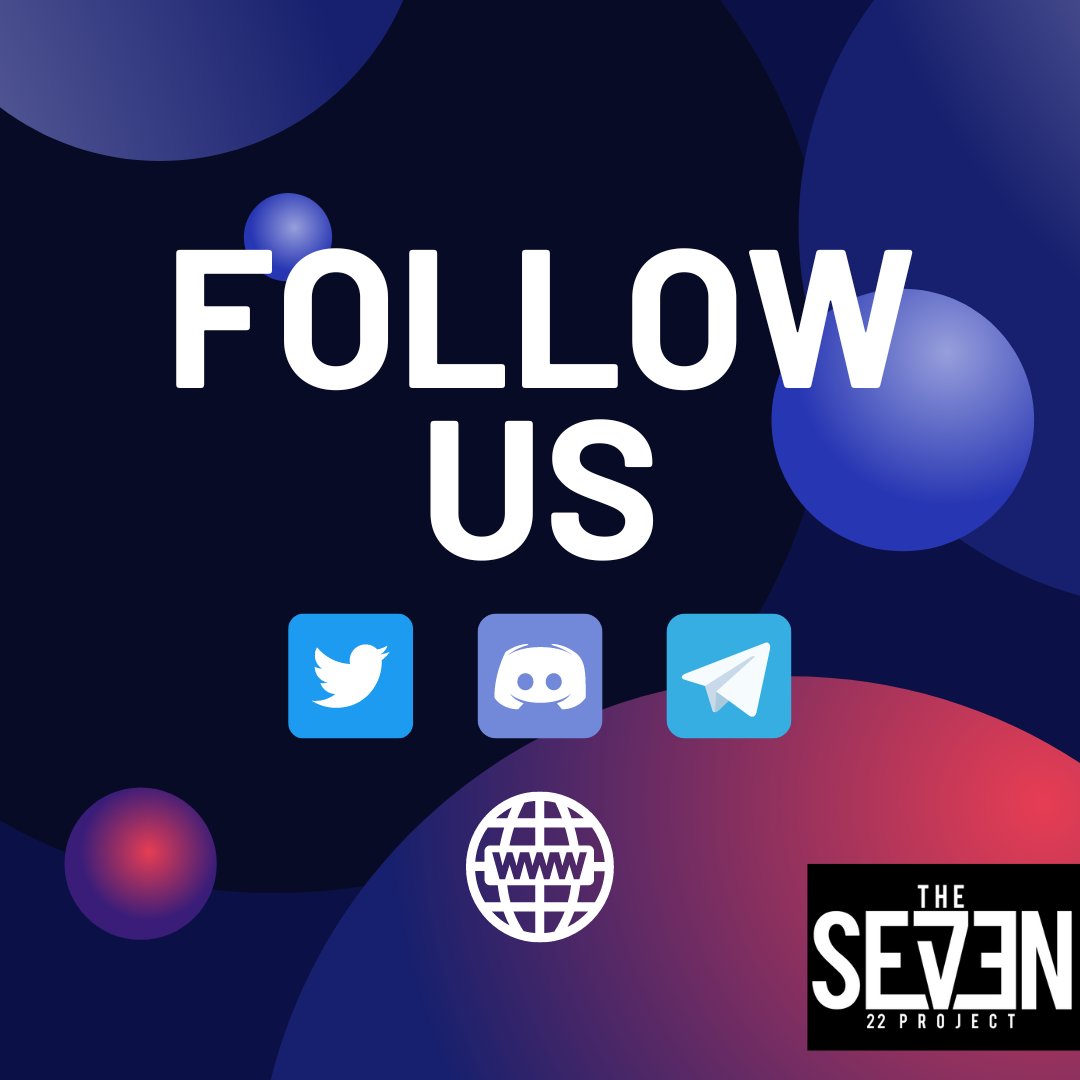 Are you on the whitelist yet? 

3 easy steps. 

1. Connect your Wallet 
2. Connect your Twitter 
3. Connect Discord 

onemint.io/join/Seven22

Simple :) 

Must:

Follow Us 
RT + LIKE &amp; tag 3 friends 

#Seven22 #educate #Whitelist #crypto #forex