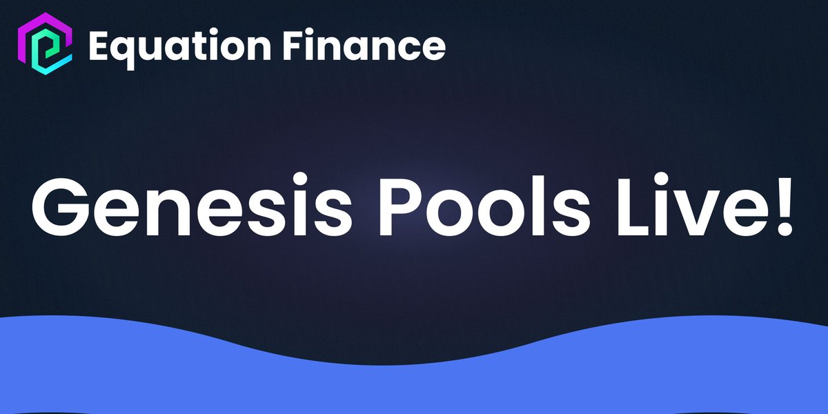 EquationFarm's tweet photo. 💜 Genesis is live!
💪 Let's GO!

Website link: https://t.co/Y5GWCxMtA0
#tombfork #tombfinance #FORK #Fantom #tombforks #Fantom #crypto #Tomb https://t.co/l4RktJxbnC