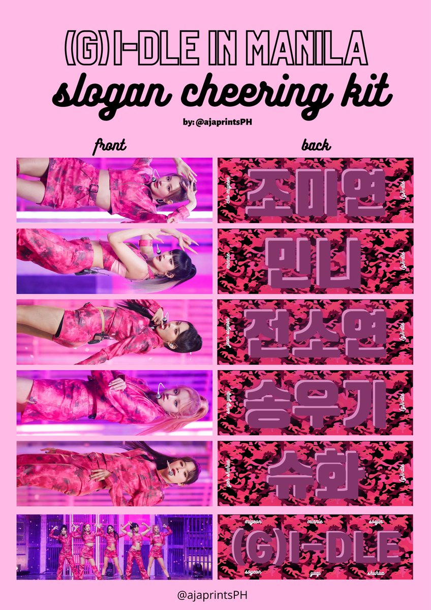 ajaprintsPH's tweet photo. wts lfb ph [HELP RT]

JUST ME, IDLE SLOGAN CHEERING KIT 🇵🇭

- 38X12 CM / 60X20 CM
- PEACH TWILL CLOTH
- PLAIN / REFLECTIVE / HOLO / GLITTERED HOLO

Meet Up on #GIDLEinManila2022

🎟️https://t.co/tXAxid0VLF

DOO: Aug. 15
DOP: Aug. 16 https://t.co/0zKnbNnfK7