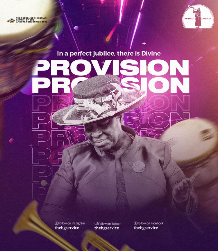 TheHGService's tweet image. 2 Corinthians 9:8
And God is able to bless you abundantly, so that in all things at all times, having all that you need, you will abound in every good work.

#RCCG70
#RCCGConvention
#PerfectJubilee