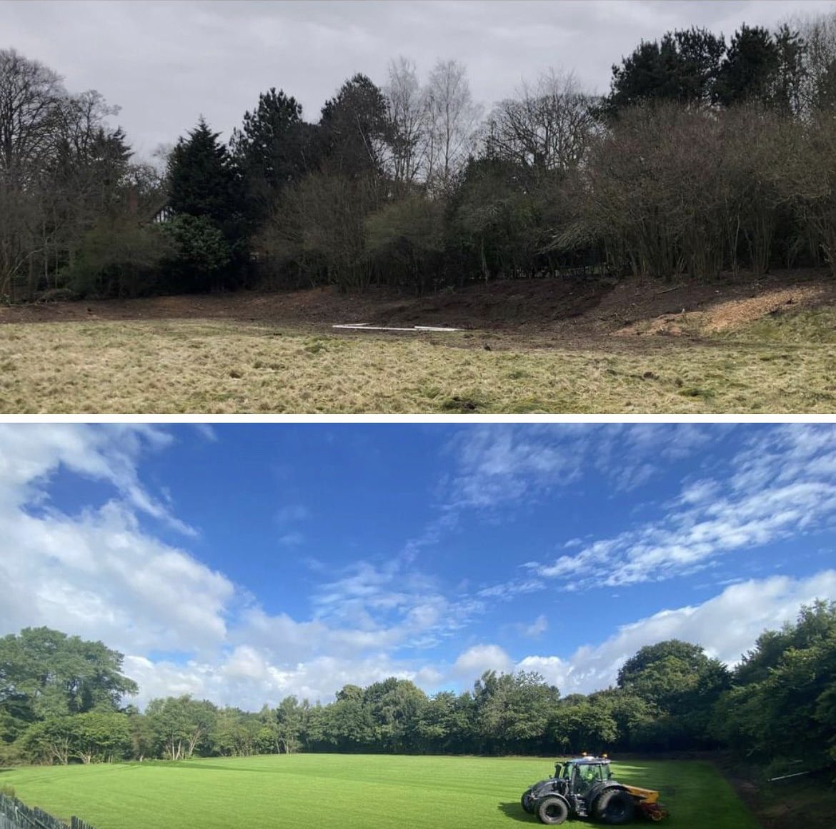 TimperleyFC's tweet image. @Cheshire_FA @CCFACoaches @BBCNWT @fa @Lionesses @MENnewsdesk @MessengerNews_ @altrinchamtoday @GRFootball BEFORE and CURRENT , hours of volunteering in bringing this back to life for our Girls teams @TimperleySports