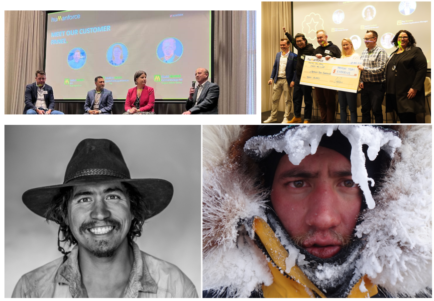 HumanforceHQ's tweet photo. The entire @humanforce team across AU, NZ and the UK joined forces for an incredible action-packed offsite, focussed on “reloading” for the future, bringing fresh ideas, ambition and energy together as ONE TEAM. Thanks to our special guest @domprice, @justinrjonesy https://t.co/4sL9duslqn