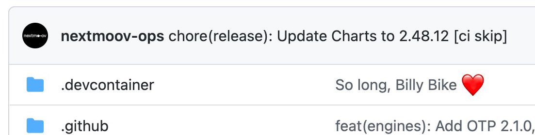 This one’s a commit we wish we didn’t have to make.
So long, <a href="/billydotbike/">Billy bike</a> ❤️