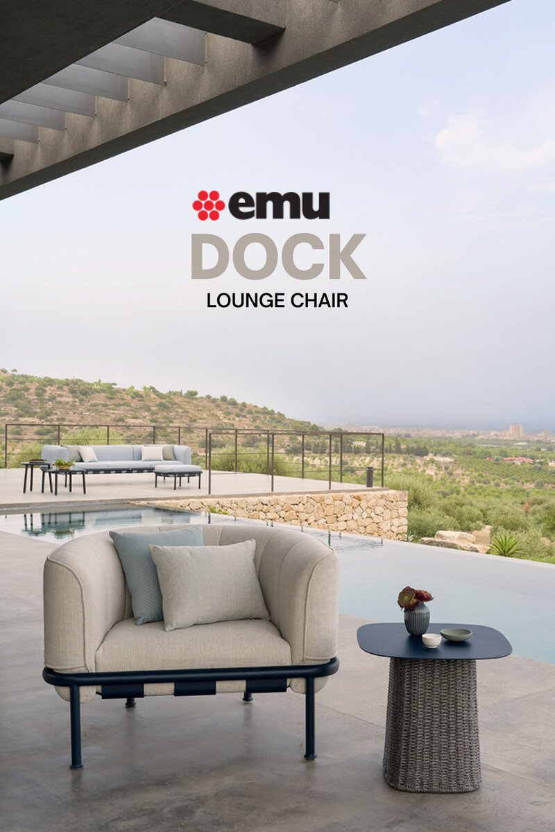 Dock is a modular sofa system; its various component elements are extremely easy to assemble and provide a wide variety of combinations that range from day beds to sofas of various sizes.
@emugroupspa 

#outdoorfurniture #outdoorfurnituredesign #outdoorfurnitureideas #madeinitaly