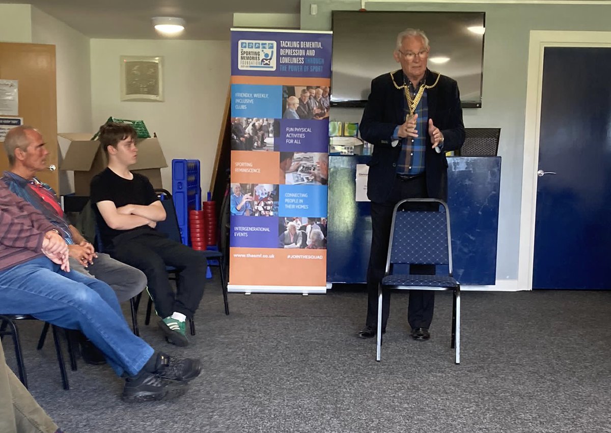 Fife Provost (@fifeprovost) on Twitter photo What a pleasure to be invited to the Sporting Memories Club <a href="/GlenrothesHub/">Glenrothes Community Sports & Health Hub</a>. Such a great project β using the power of remembering and talking about sport, along with exercise and games to tackle dementia, depression and loneliness specifically in older adults. What a pleasure to be invited to the Sporting Memories Club <a href="/GlenrothesHub/">Glenrothes Community Sports & Health Hub</a>. Such a great project β using the power of remembering and talking about sport, along with exercise and games to tackle dementia, depression and loneliness specifically in older adults.