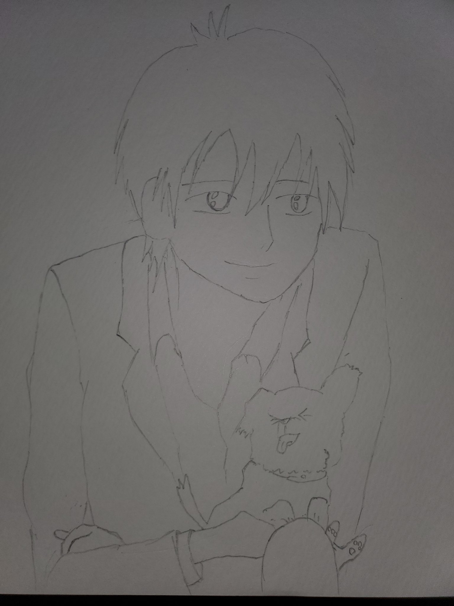 Ginパパ 初心者絵描き1日目 君に届け の風早翔太を描きました Flumpoolの歌もアニメもなんか懐かしい 君に届け 風早翔太 イラストレーター イラストレーション イラスト好きな人と繋がりたい アニメ イラスト練習中 イラスト初心者