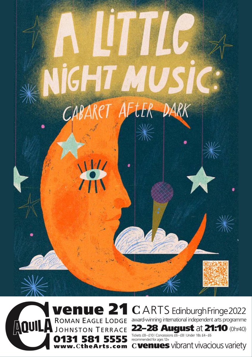 Looking for <a href="/edfringe/">Edinburgh Festival Fringe</a> recommendations? Our DEBUT show ‘A Little Night Music: Cabaret After Dark’ will be on at <a href="/Cvenues/">C ARTS | C venues</a> 22nd-28th August and we can’t WAIT!  

Poster artwork by Ukrainian artist Daria Filippova - insta: <a href="/flppvdd/">Flppvdd</a> 

tickets.edfringe.com/whats-on/littl…
