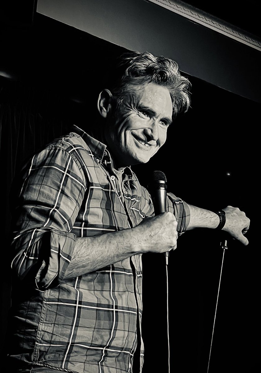 joeblander's tweet image. It’s @DHughesy on fire at @BasementComClub !   😂