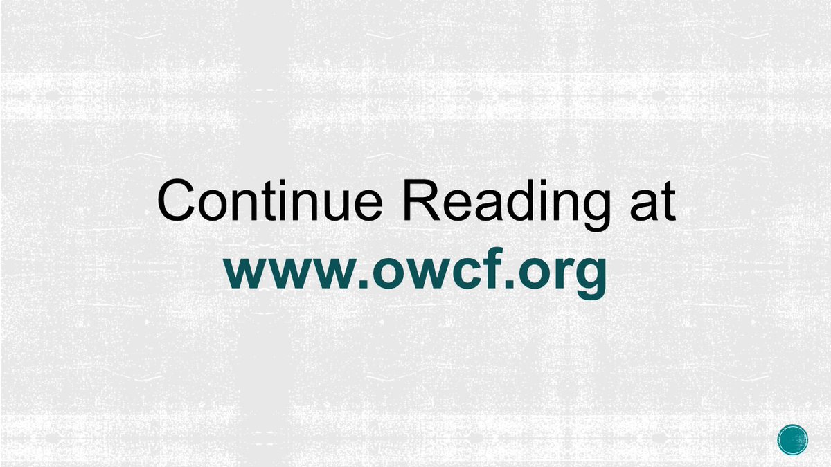 We're proud to release our 2021 Annual Report! Check it out at owcf.org

#owcf #oneworldchildrensfund