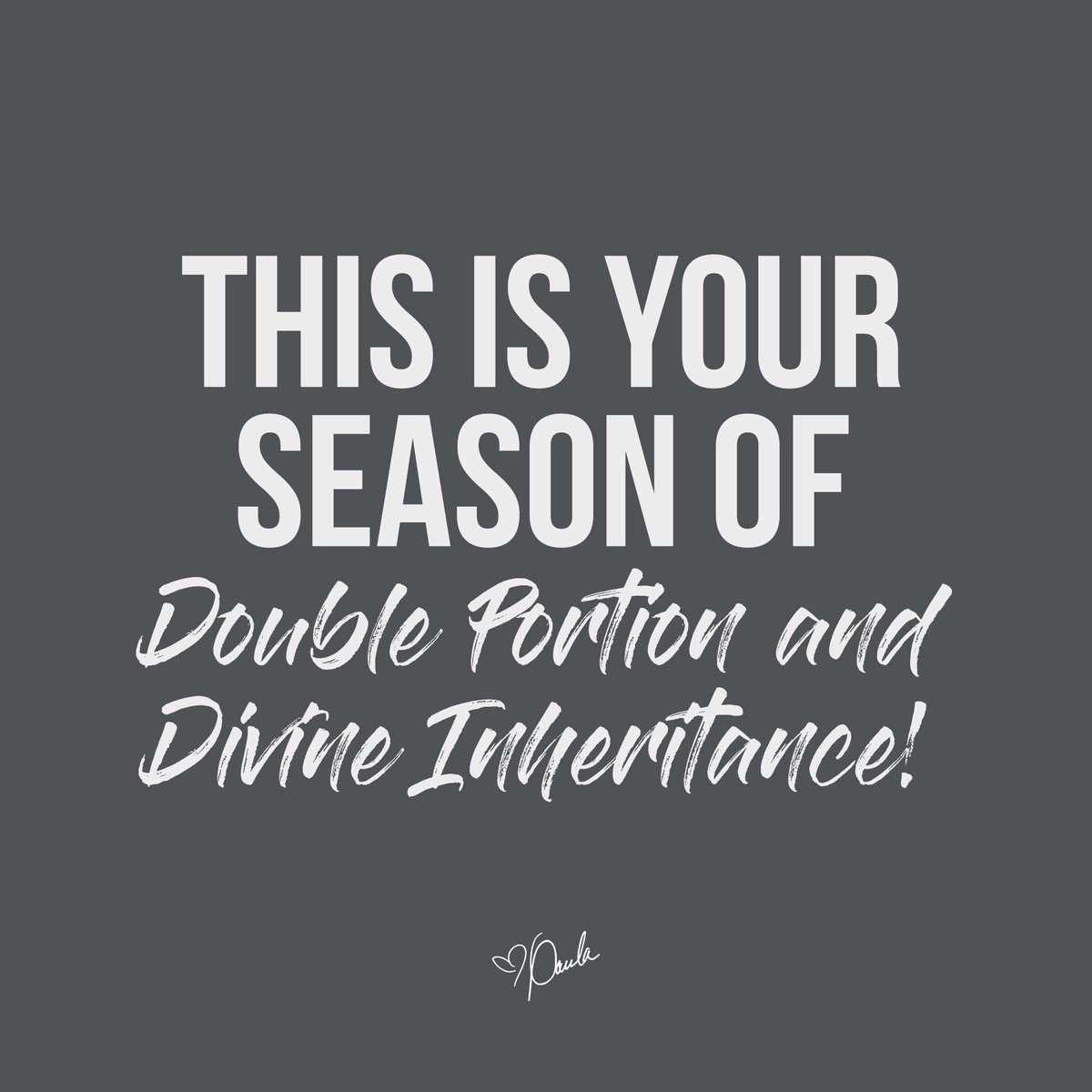 Paula_White's tweet photo. This is your season of double portion and divine inheritance!! GET READY :) https://t.co/gf6rtpz3x5