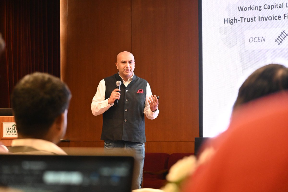 thenudge_in's tweet photo. #techforlivelihoods found itself many enthusiasts as the speakers brought a twist to the conversation on resilient livelihoods with a lens on tech innovations for digital transformation with #deshruption, an innovative format at #charcha2022 https://t.co/WuqVHkqboc