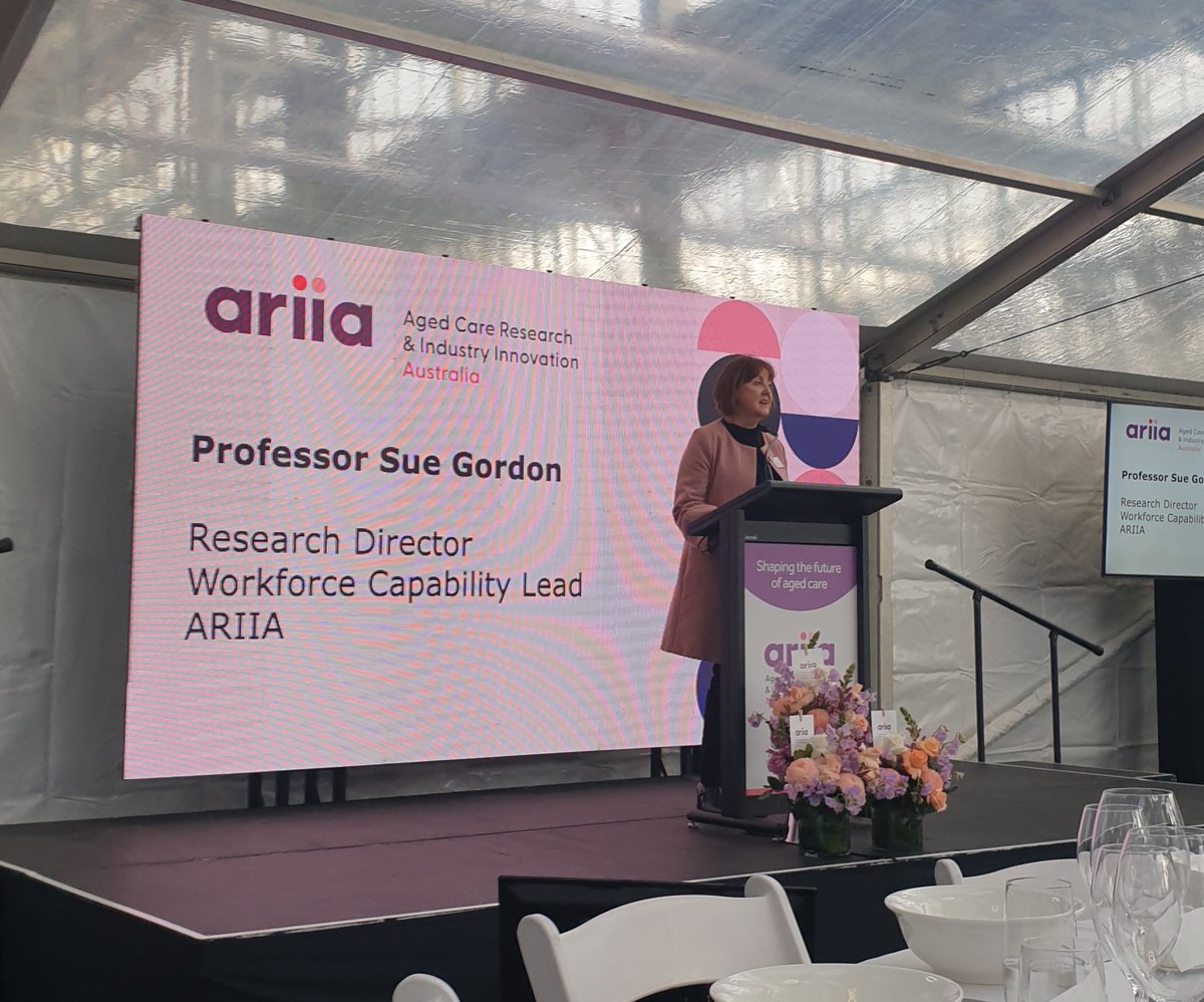 Delighted to be at the Ariia launch today. Couldn't be prouder of the fabulous team and their excellent work. Thanks for the mention <a href="/SueGord22/">Sue Gordon</a>.