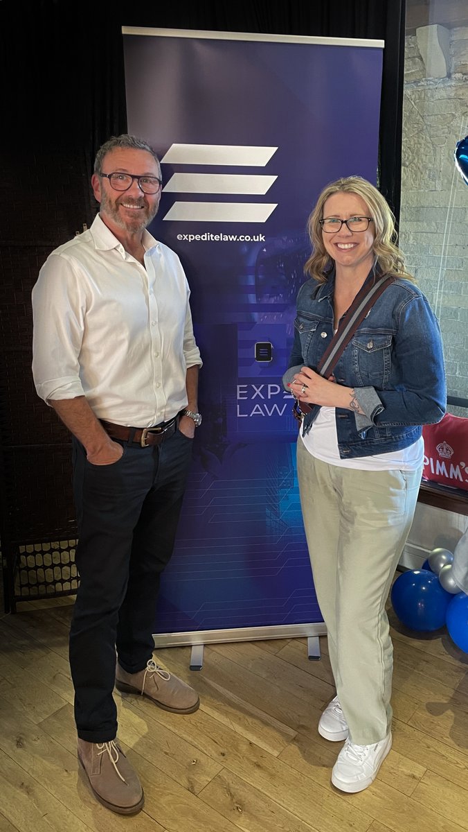 weareapplied's tweet photo. Account Director, Jenny and Creative Director, Mike proudly supporting Expedite Law at their launch event last night! #ExpediteLaw #AppliedDigital #CreativeDigitalResults https://t.co/6fBnTEvFJy