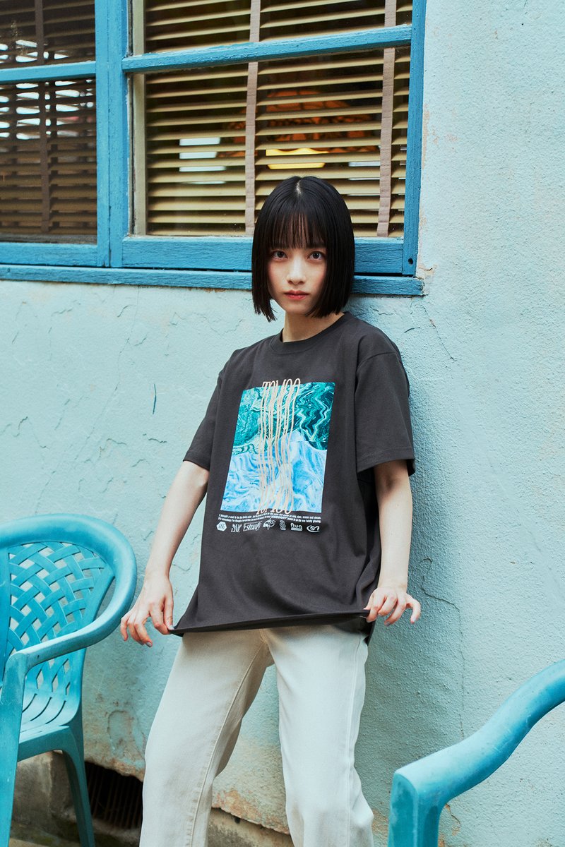 【TOMOO】 Estuary 直筆サイン缶バッジ TOMOO one-man live 