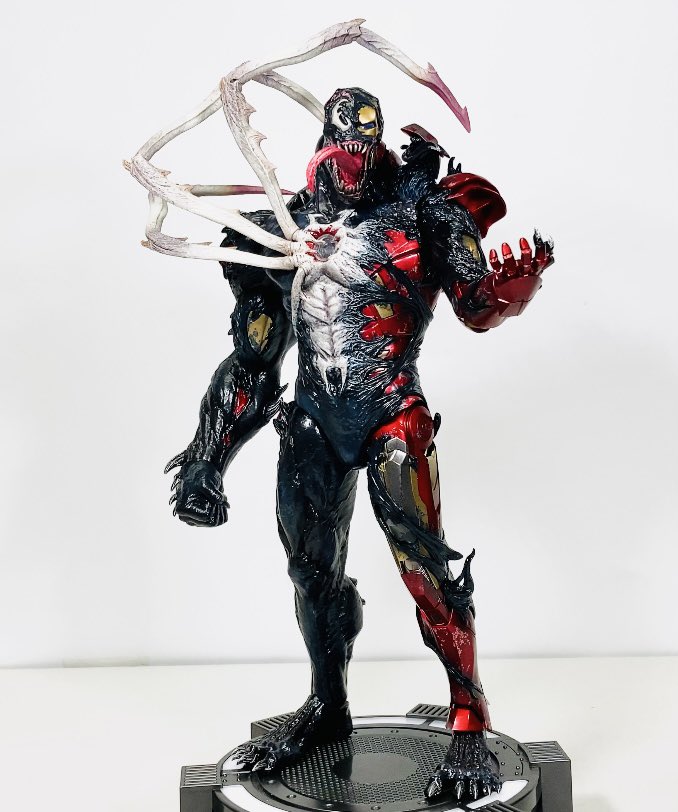 BuykerL's tweet photo. 為方便各位傳閱,特別奉上圖集版本:
 https://t.co/kLHFRxSxqv
Hot Toys Venomized Iron Man【敗家開箱】HT玩具熱:鐵毒縱橫~邱福龍版毒魔化鐵甲奇俠Marvel's Spider-Man: Maximum Venom Unboxing!
#BuykerLab #KhooFukLung #JamesKhoo #HotToys #Marvel #Venom #Ironman #MaximumVenom #Venomized https://t.co/7SmIh3hG2Q
