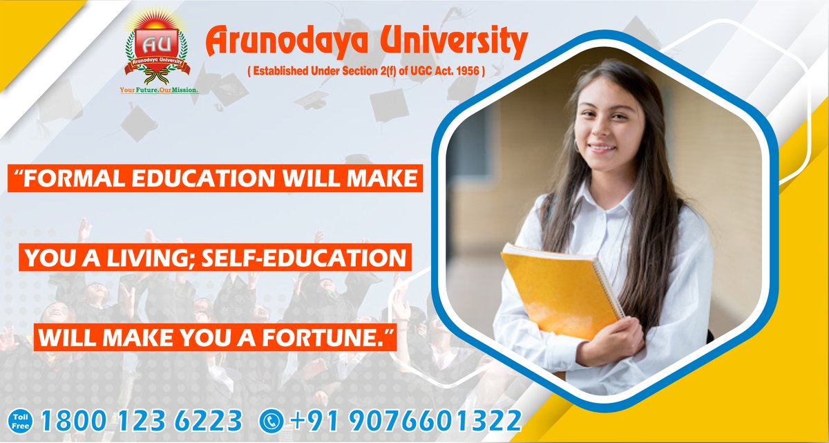 ArunodayaUni's tweet photo. Follow on Instagram :
https://t.co/1xVs9n3e1C
#arunodayauniversity #university #au #arunachaluniversity #MBA #MCOM #MA #BBA #BA #BCOM #leadership #PHD #degree #college #Elearning #education #itanagar #arunachalpradesh #studenting #teaching #quoteoftheday #motivationalquotes https://t.co/RCo7ZUtuzZ