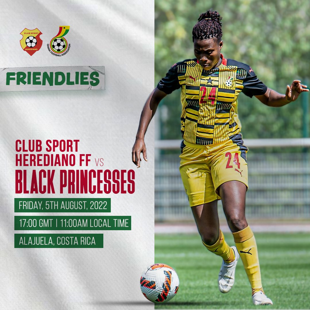 GhanaWNT's tweet photo. Match day! Bring it onnnnn!

C’mmon #BlackPrincesses, #StrongerTogether 💪🏾

#ShineBlackPrincesses✨ #U20WWC
#BringBackTheLove 🥰 https://t.co/gO0BQhqEPK