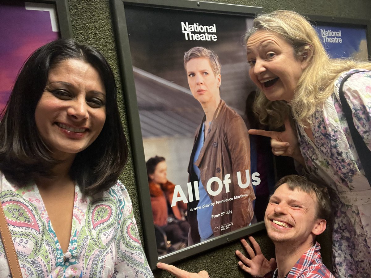 goldy_notay's tweet photo. An electrifying press night for ALL OF US. What a consummate, kind, dynamic tribe to be part of as the power of the written word moves onto the stage. Thank you @chessmartinez @NationalTheatre @jatinderchera #lucybriers https://t.co/AVC1b08BJ1