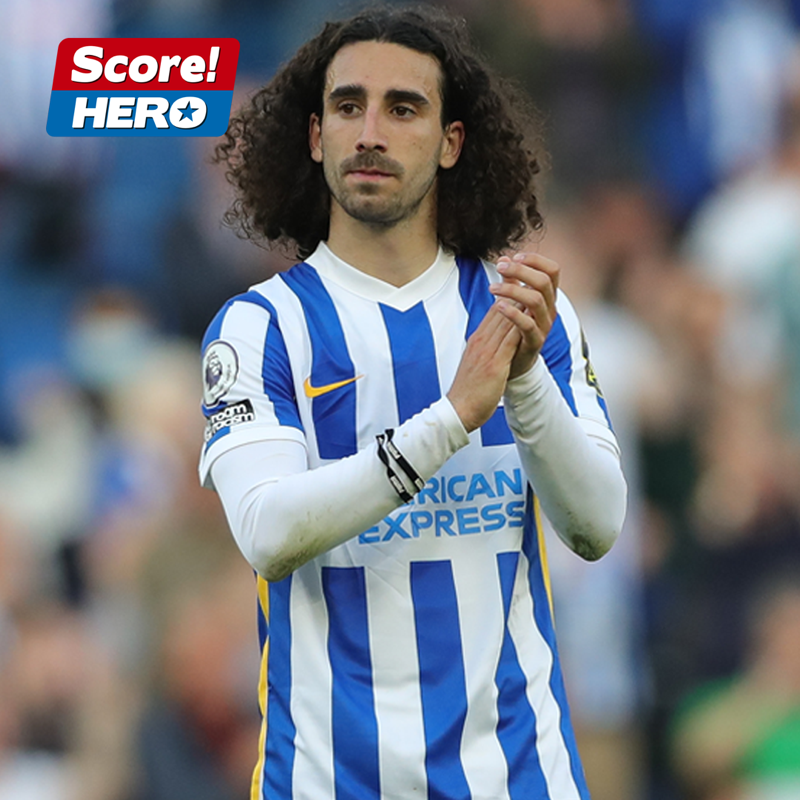 BHAFC's tweet photo. Marc Cucurella has completed a move to @ChelseaFC, in a deal which will see the club receive its record transfer fee. ✍️

🤝 @FirstTouchGames // #BHAFC 🔵⚪️