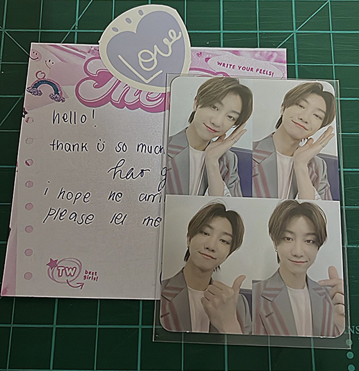 4HANNIEC4RT's tweet photo. #adjimails โพ #thxmiye
โฐ@yaessamu
Received my Hao grid today !!! Thank you so much for the smooth transaction. Til our next budol ๐ธ๐ค https://t.co/RNoOUbMzKH