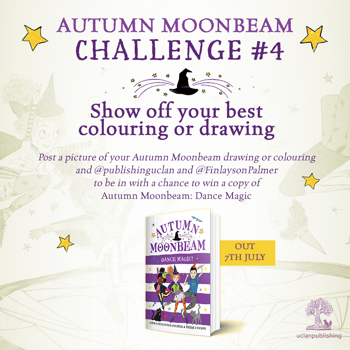 Looking for ideas to keep your children entertained over the summer. Why not try some of the #AutumnMoonbeam challenges. You may even win a copy of the fantastic Autumn Moonbeam: Dance Magic @publishinguclan @FinlaysonPalmer #kidlit #holidayactivities #schoolholiday