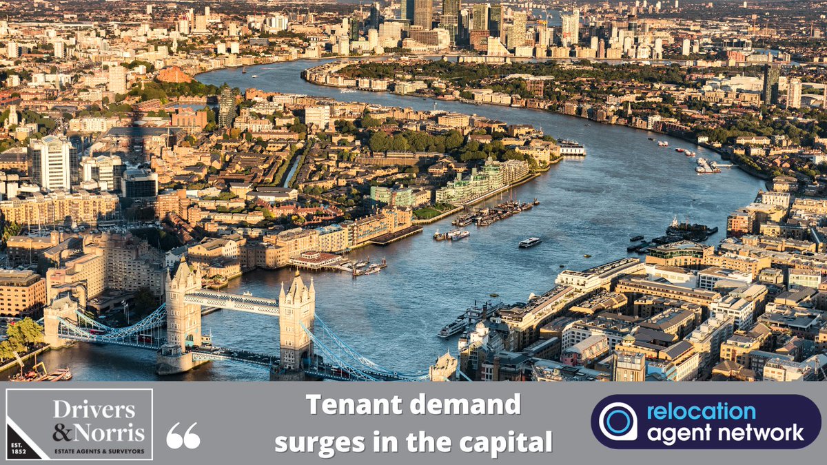 Drivers & Norris | Voted best UK Agent by Cartus (@drivers_norris) on Twitter photo Fantastic news for London 🎡💂♂️! During Q2 2022, 85% of #landlords have reported increases in rental demand, according to <a href="/paragonbankuk/">Paragon Bank</a> <a href="/propertyr/">Property Reporter</a>! More details here👉bit.ly/3oXIzlG 👀Have you noticed similarities <a href="/RelocationAgent/">Relocation Agent Network</a> colleagues <a href="/DanielsLondon/">Daniels EstateAgents</a> <a href="/KingsGroupLLP/">Kings Group LLP</a> Fantastic news for London 🎡💂♂️! During Q2 2022, 85% of #landlords have reported increases in rental demand, according to <a href="/paragonbankuk/">Paragon Bank</a> <a href="/propertyr/">Property Reporter</a>! More details here👉bit.ly/3oXIzlG 👀Have you noticed similarities <a href="/RelocationAgent/">Relocation Agent Network</a> colleagues <a href="/DanielsLondon/">Daniels EstateAgents</a> <a href="/KingsGroupLLP/">Kings Group LLP</a>