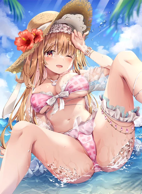 きゃあっ
もー、私と遊びたいんだ?💗 