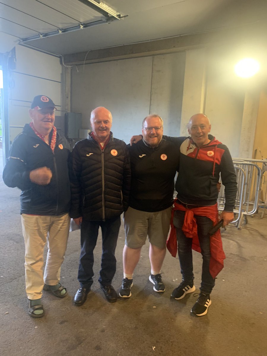 AnthonyQuinn86's tweet photo. What football is about. Family (blood and Rovers) following our team in Europe. We will march on together #RoversinEurope #dontlookbackstavanger #greattimes https://t.co/uHgTPACDZd