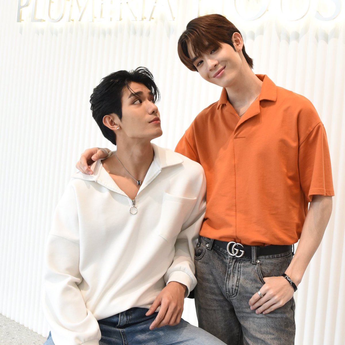 hourlynetjames's tweet photo. good luck &amp; have fun boys!!🧡

#เน็ตเจมส์ #NetJames
#MISTINExNetJames https://t.co/YbAQ1gLhC7