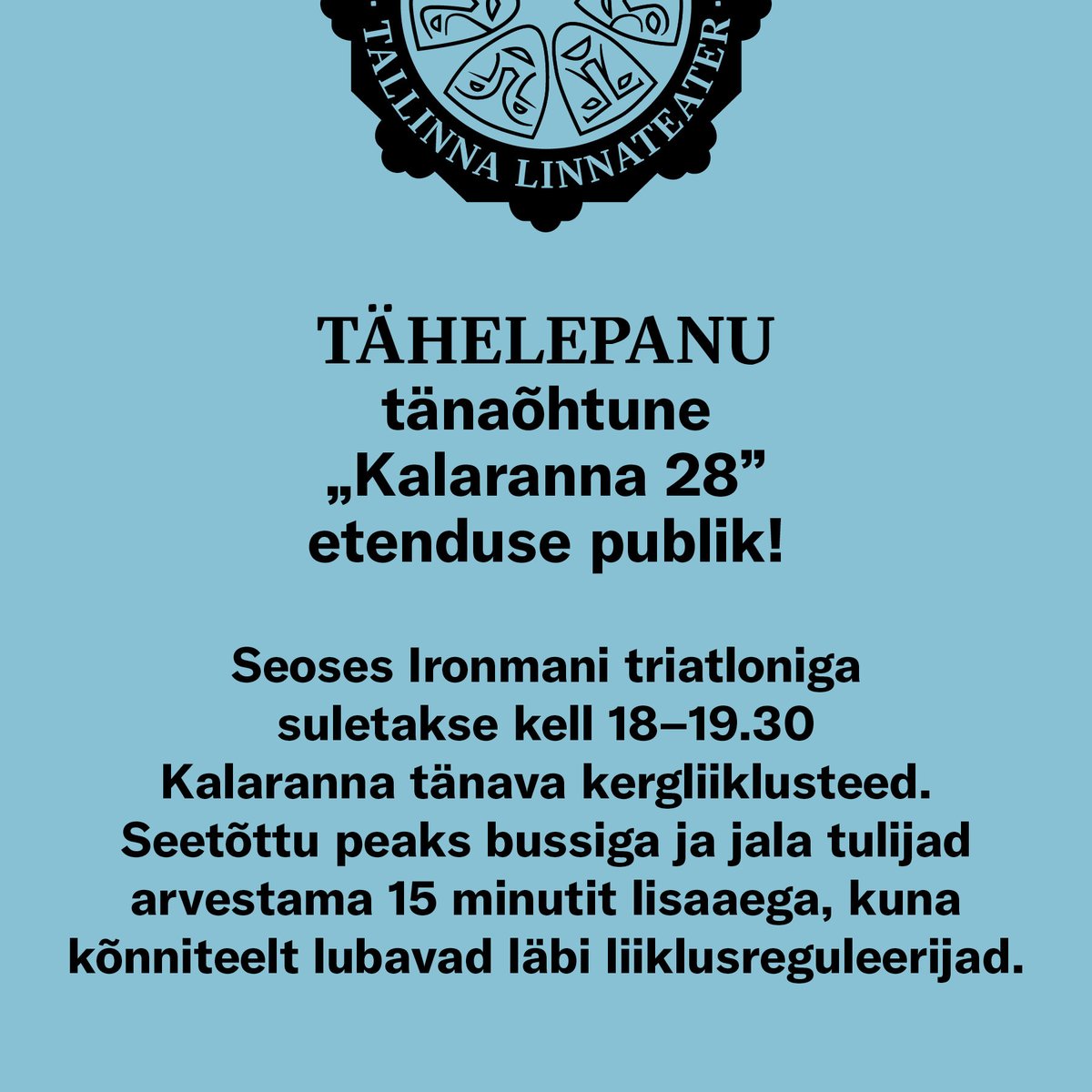 Tallinna Linnateater tweet media