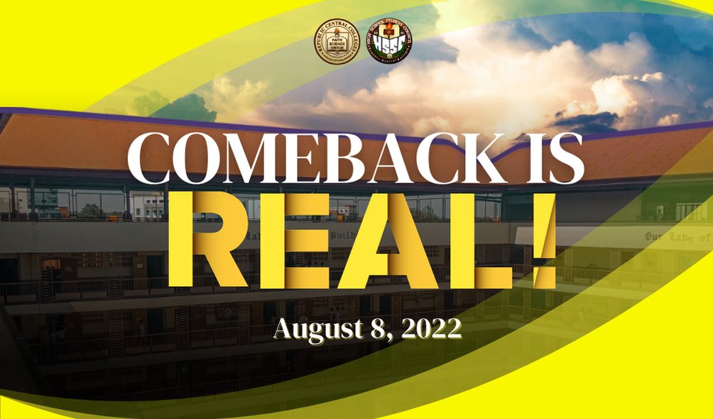 RCCHSSC's tweet image. SANA ALL MAY COMEBACK! 🤭

RCCians, Agosto na! Panibagong buwan, panibagong simula, at madami pang panibago ang ating haharapin. PERO! May isang PANIBAGO ang papalapit at papalapit na.... Handa na ba kayo?

#RCCBalikEskwela
#FirstDayHigh
#SY20222023