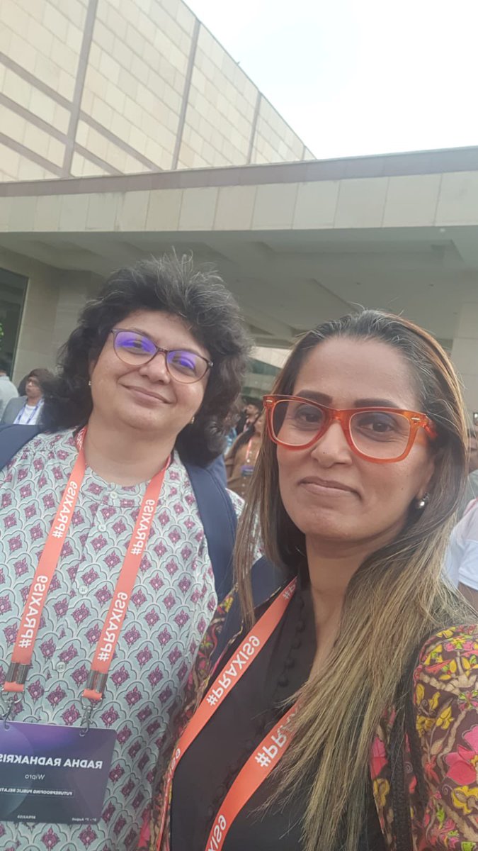 radharadhakrish's tweet image. #selfie time when you meet @WICCIPRDigital soul sister @preeti_binoy 😊  Meeting at #PRAXIS9 Chandigarh #praxis @amithpr