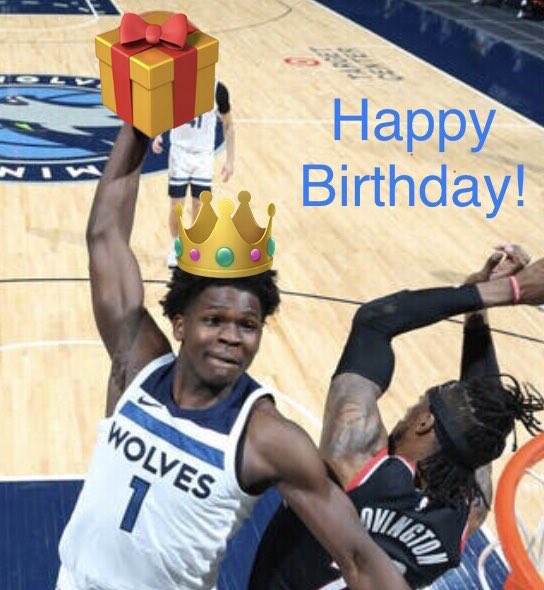 WolvesDenTS's tweet image. 🥳 HAPPY BIRTHDAY, ANT! 🎉

Anthony DeVante Edwards: 8/5/01

To celebrate we’re giving away
1 - AE TS Debut 4️⃣🦡
2 - AE Rising Stars ✨
1 - S3 HOLO ICON 🧊

 To win: ❤️+♻️+Tag 2️⃣ Friends!

💬 - TS user + B-day wishes to 🐜 + #HappyBirthdayAnt

Must follow ⁦@WolvesDenTS⁩ 🎂