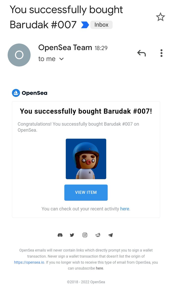 Unicorn_ID_NFT's tweet photo. I just bought this cute @barudaknft, barudak means kids in sundanese Language 😁

Lets check the collection and addopt your fav Barudak 🤗

#nft #nfts #NFTCommunity #nftjpn #nftjapan #nftart #nft3dart https://t.co/t3jjXoEzI6