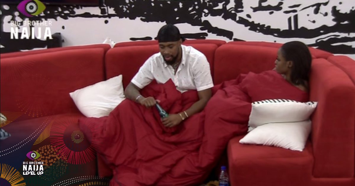 BBNaija's tweet photo. Family is everything❤️! Did you catch Sheggz's emotional conversation with Bella?
Click here  👉🏿https://t.co/NhcdNV9FOG for more #BBNaija gist. https://t.co/hLZTI0TGUZ
