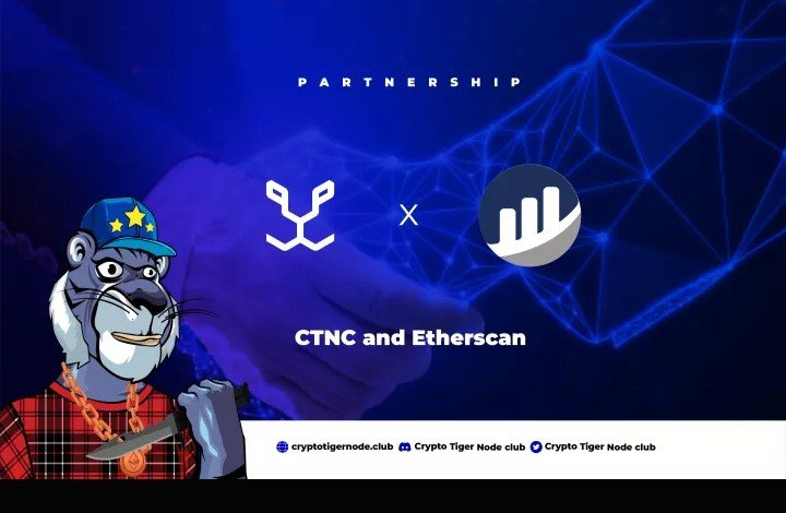 📢We are thrilled to announce #CTNC has partnered with etherscan.io for a sponsorship and marketing  deal.
As part of the agreement, etherscan.io will provide  assets including advertising, media exposure and promotional opportunities.🎯

 #CTNC #NFT $CML
