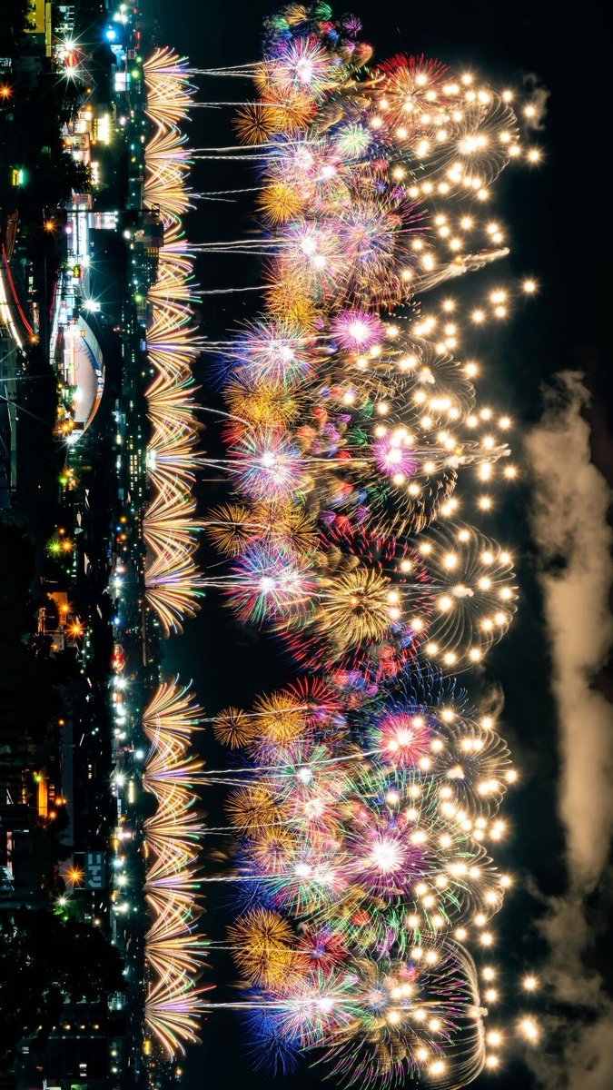Butamarubuta's tweet photo. 長岡花火　一生の思い出になりました。 https://t.co/J138zyLJ6I