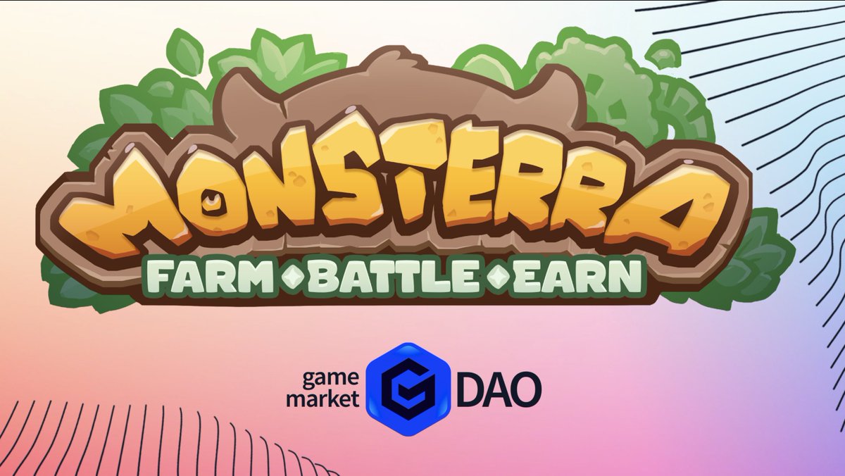 1/ Introducing <a href="/Monsterra_P2E/">Monsterra Game | Solana Soon</a>

With a giveaway of
• 9 NFTs (common/uncommon/rare)
• 10 IDO WL-slots on Poolz 

How to participate:
1. Follow <a href="/Monsterra_P2E/">Monsterra Game | Solana Soon</a>
2. Follow <a href="/GameMarketDAO/">GameMarketDAO</a>
3. Retweet this post
4. Fill the form: gamemarketdao.com/monsterra

Ends in 72h 

Learn more 👇