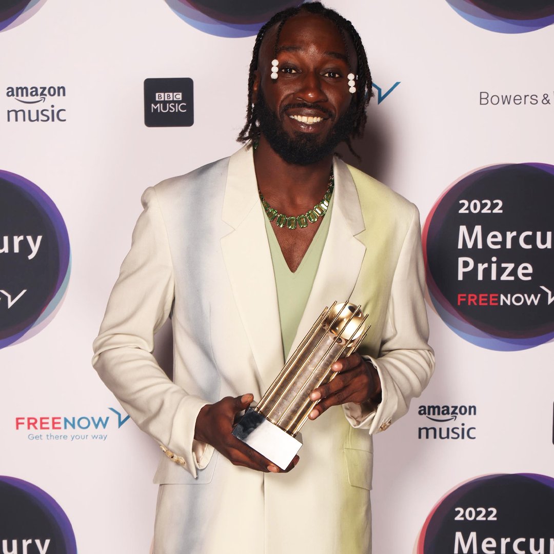 Smiles all round at the launch of the 2022 Mercury Prize with @FreeNow_UK! 😁 @LittleSimz @fergusmccreadie @kojeyradical #MercuryPrize