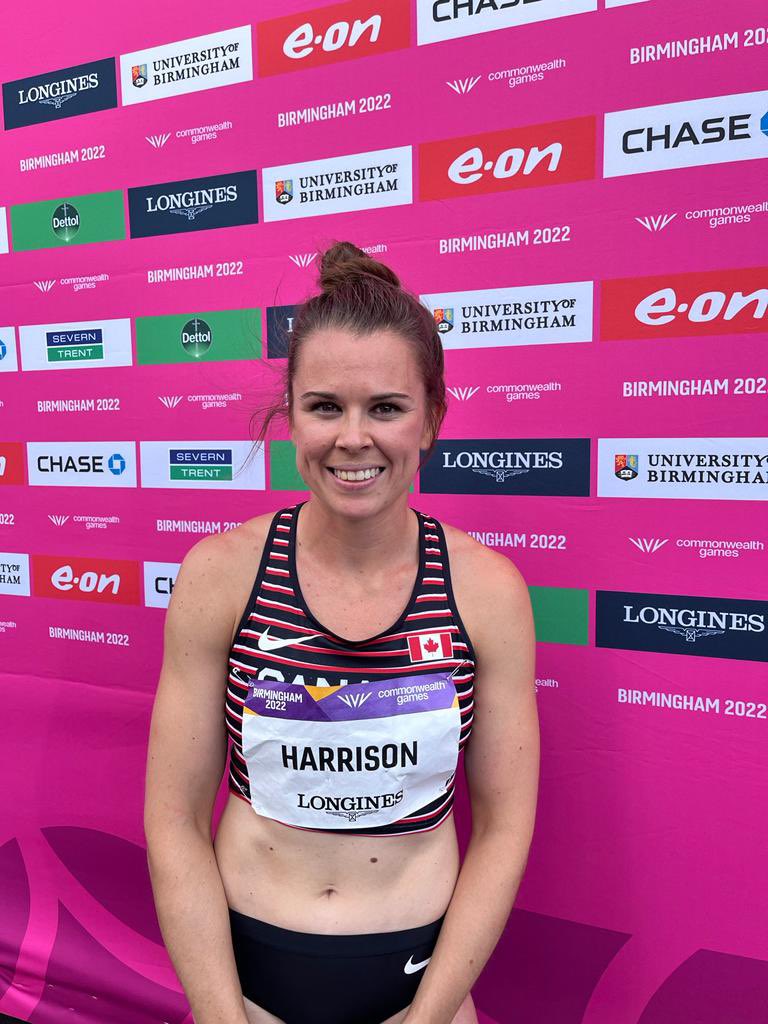 COMMONWEALTH - HARRISON MOVES ON TO FINAL 🇨🇦

Michelle Harrison goes 12.85 and finishes third in her 110mH heat with a big Q. 

It’s her 11th (!) time under 13 seconds this year. 

The Sask hurdler has stacked months of good races together. Commonwealth final up next.