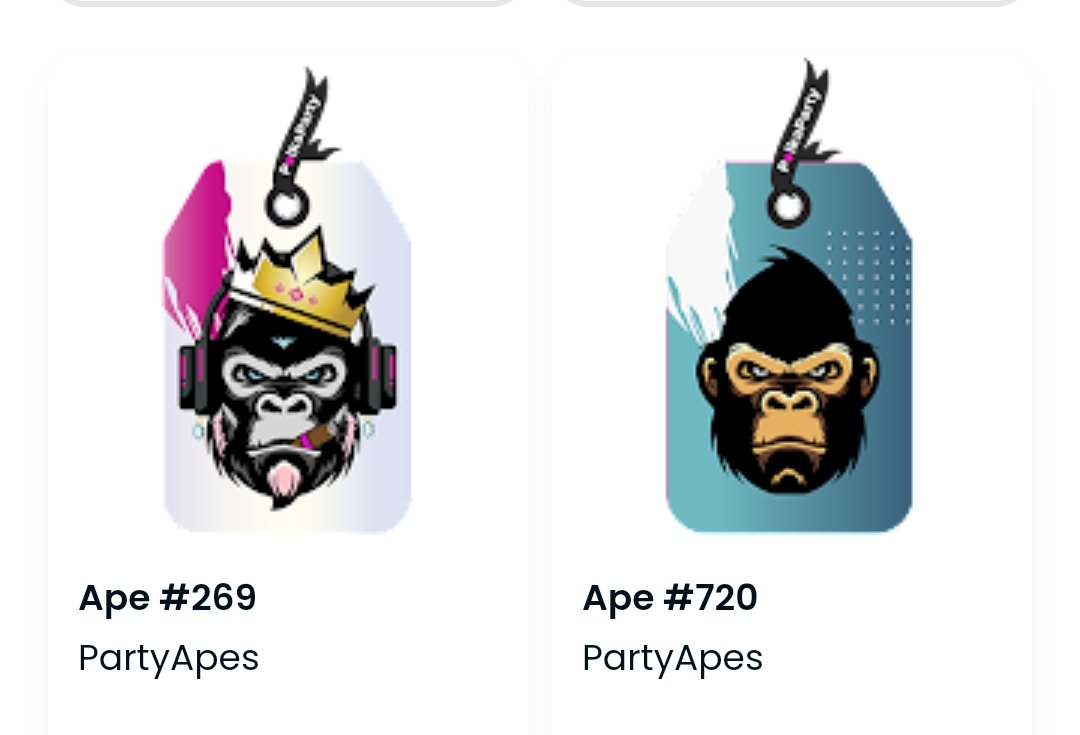 motioncomplexx's tweet photo. Adopted a new #PartyApe before the new apes are being airdropped by @party_fi 🦍 https://t.co/iVwCFi8Dq3