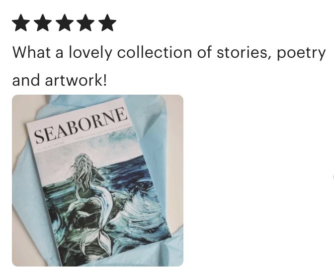 Have you read issue #3 yet? Be sure to let us know what you thought about it and maybe leave us a review on Etsy? ✨ 💙🌊
etsy.me/3Pt9Qbi