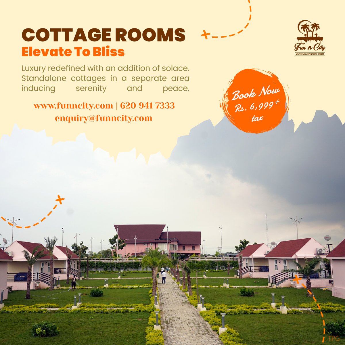 FunnCityPatna's tweet photo. Cottage Rooms
Elevate to Bliss
For booking call us on: 6209417333
For more info visit: https://t.co/MYv1jHQrzn
#funncitypatna #funncityresort #funncity #belmontefall #belmontefallpatna #belmontewaterfall
#belmontewaterpark #vacations #resortpatna #hotelpatna #rooms #resortrooms https://t.co/IWaIwV7nUk