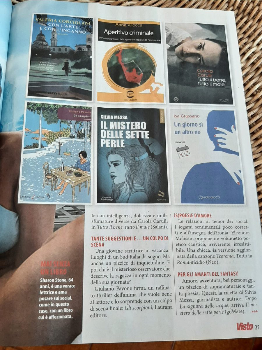 IsaGrassano's tweet photo. Hai visto? Sono su Visto!!😉
certi libri durano a lungo, non si smette di parlarne, di scriverne, di leggerli…
📘 Un giorno sì un altro no 📚
@giraldieditore
#ungiornosiunaltrono #giraldi #romanzo #rassegnastampa #diconodinoi #lettureconsigliate #stocazzodilibro #visto https://t.co/uIoBPqZvJy