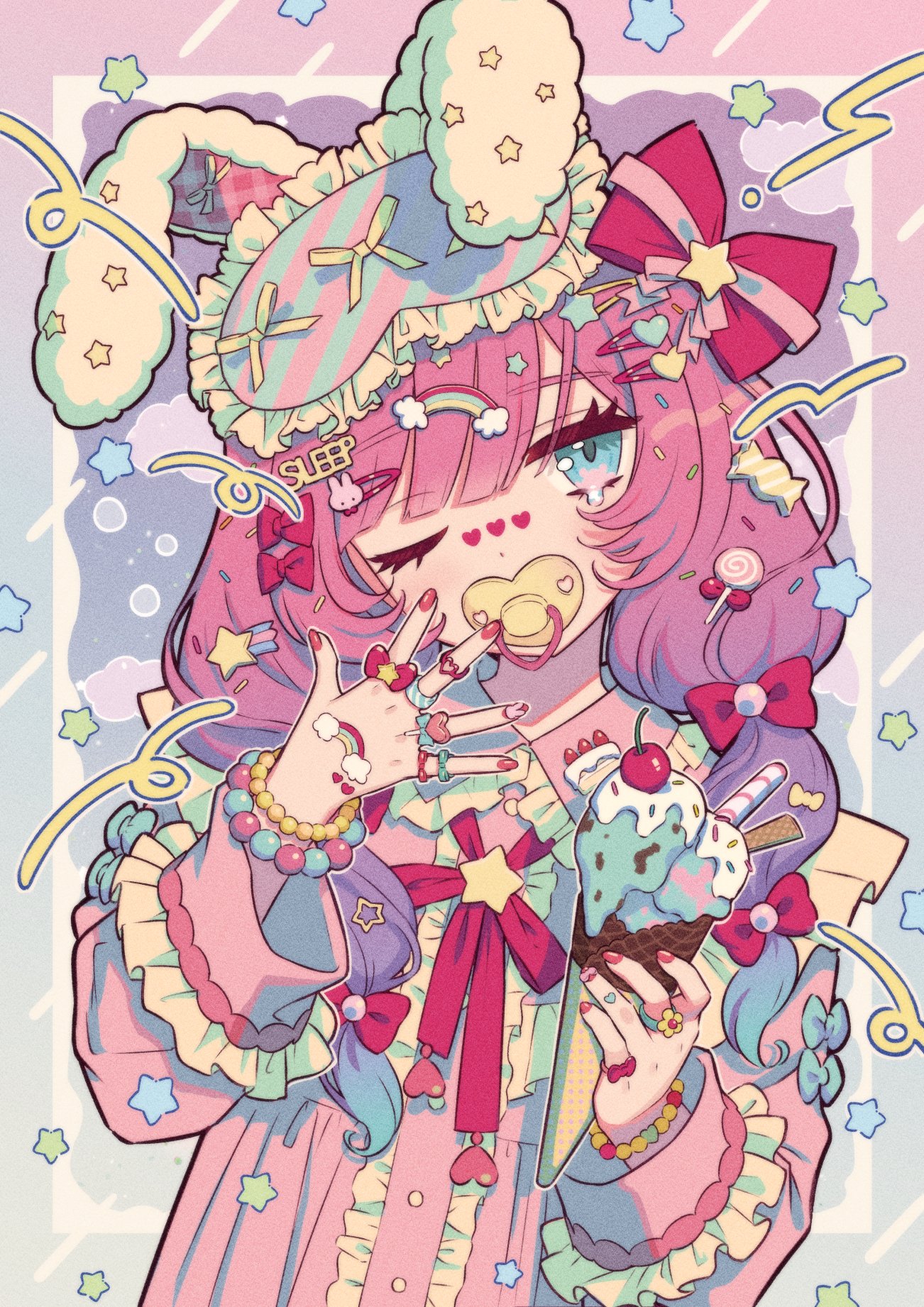 ◇金色の窓辺◇手描きイラスト 窓 アンティーク カラーイラスト - No: 502006｜無料イラスト
