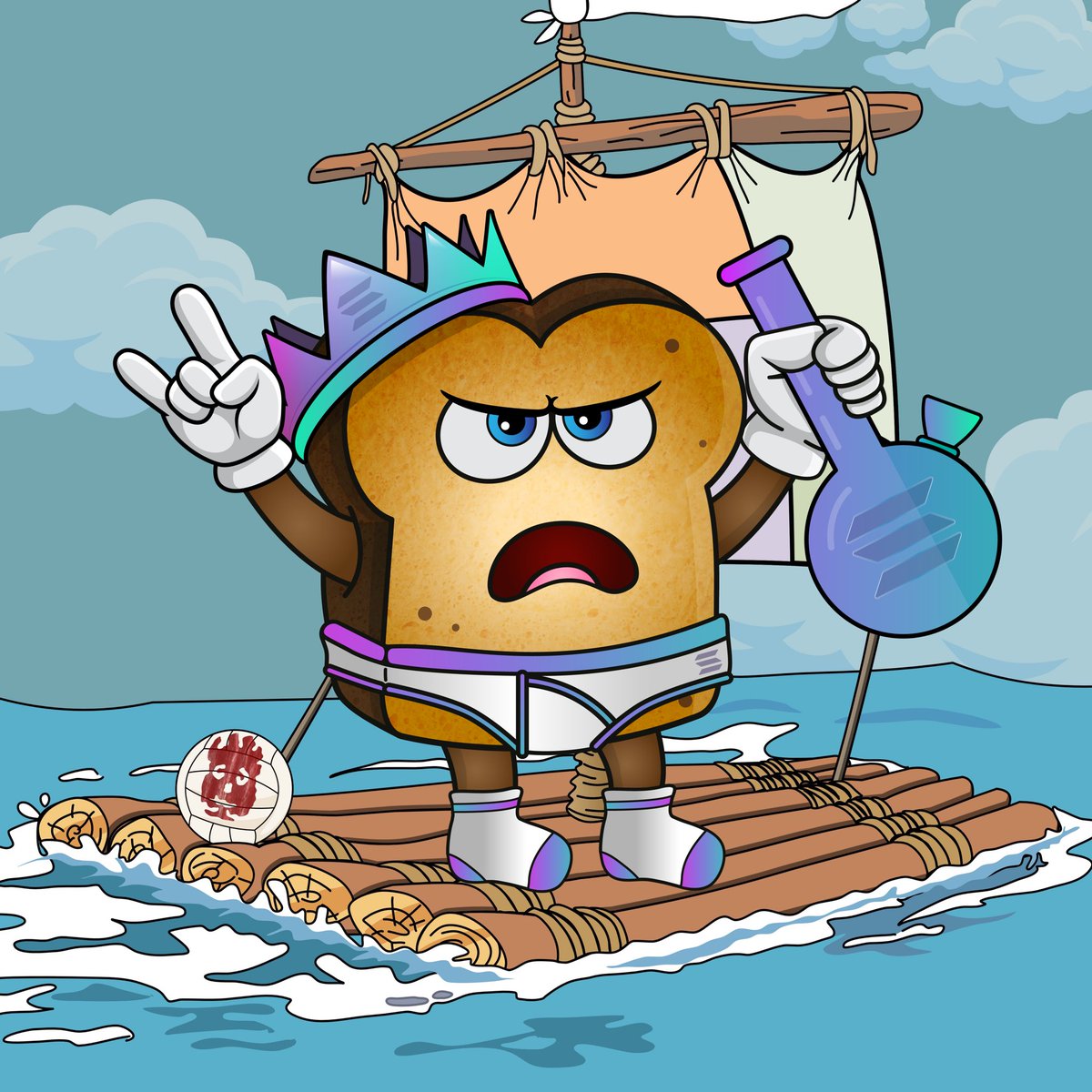 smileygui's tweet image. @Toasty_Friends mint is LIVE right now on @RealLaunchMyNFT and a limited supply of only 2222!!! Go get yours now!! Roadmap and be seen at toastyfriends.club or on their discord discord.gg/ajg58uWRDN